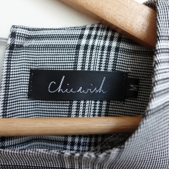 Two piece plaid peplum top - Picture 14 of 15